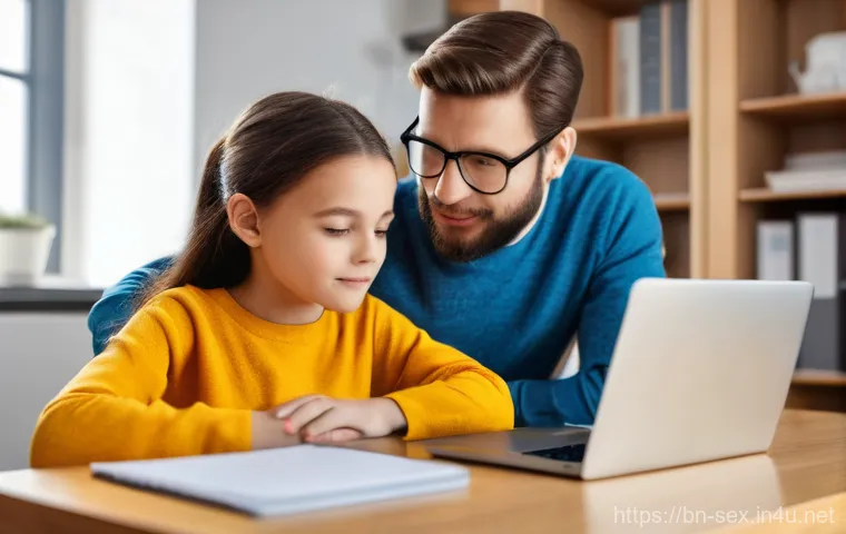 성교육과 아동 보호 - **Prompt 1: Empowering a child to set boundaries.**
    A vibrant, positive illustration depicting a...