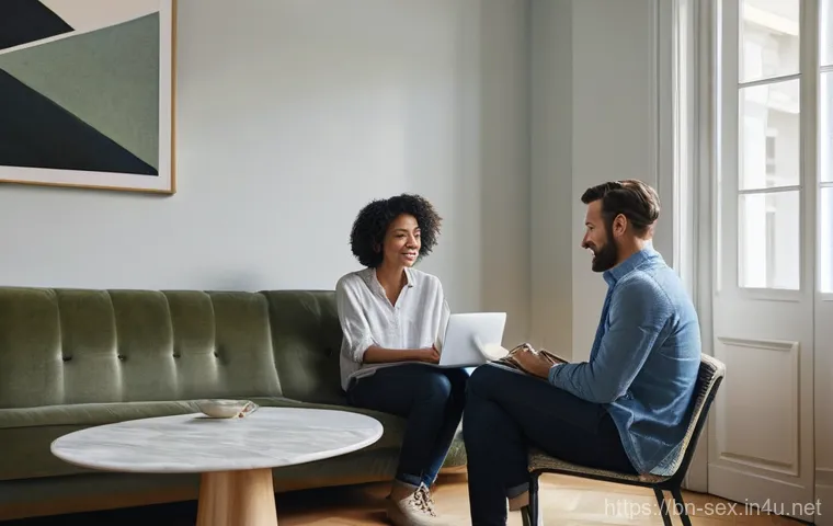 성교육과 연애 심리 - **Prompt:** A heartwarming and tender outdoor scene featuring a heterosexual couple, dressed in styl...