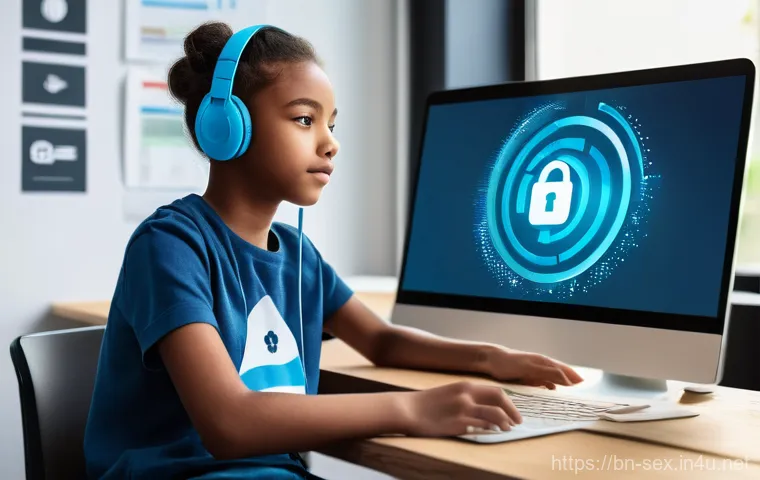 디지털 시대의 성교육 - **Prompt 2: Open Communication and Trust**
    "A candid scene depicting a parent, either a mother o...